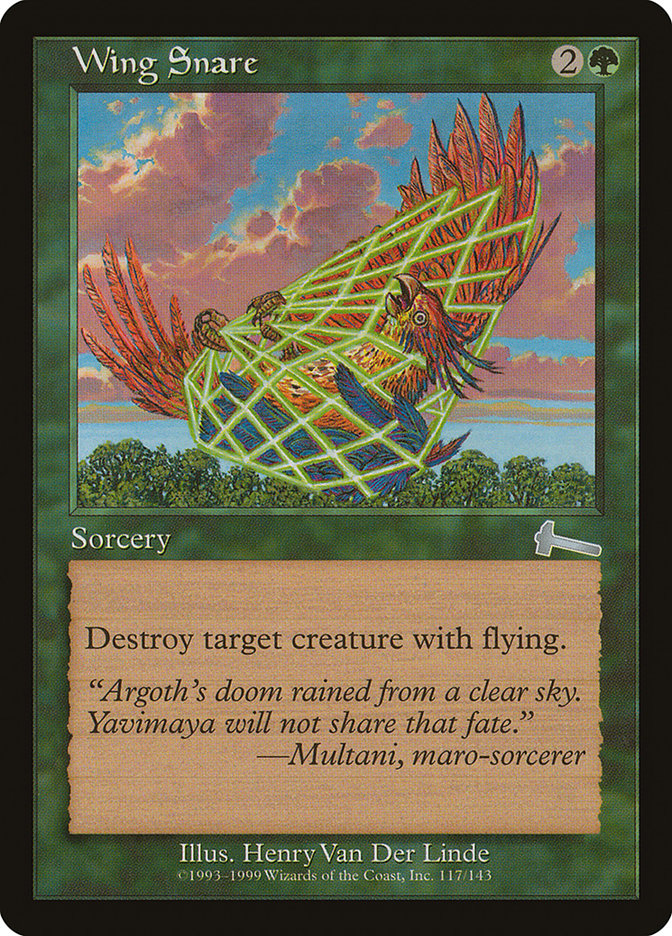 Wing Snare [Urza's Legacy] | Card Merchant Takapuna