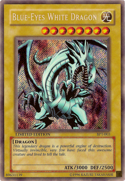 Blue-Eyes White Dragon [BPT-003] Secret Rare | Card Merchant Takapuna