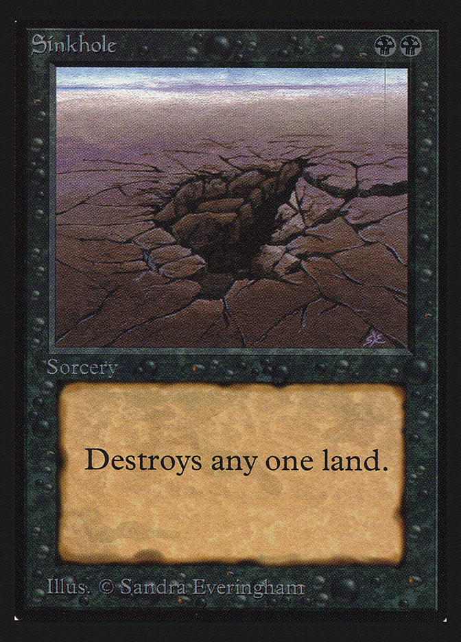 Sinkhole [International Collectors' Edition] | Card Merchant Takapuna