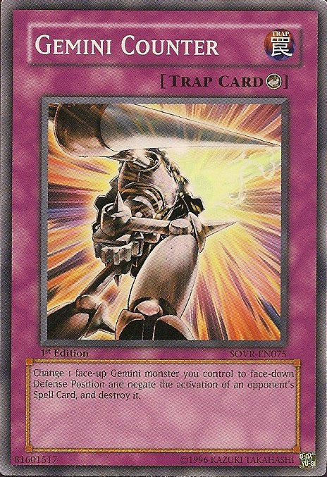 Gemini Counter [SOVR-EN075] Common | Card Merchant Takapuna