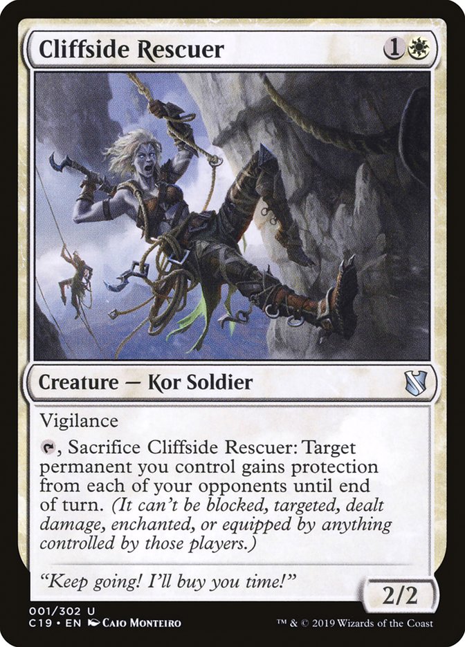 Cliffside Rescuer [Commander 2019] | Card Merchant Takapuna