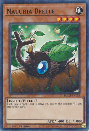 Naturia Beetle (Duel Terminal) [HAC1-EN093] Common | Card Merchant Takapuna