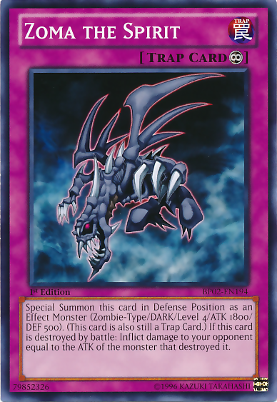 Zoma the Spirit [BP02-EN194] Mosaic Rare | Card Merchant Takapuna