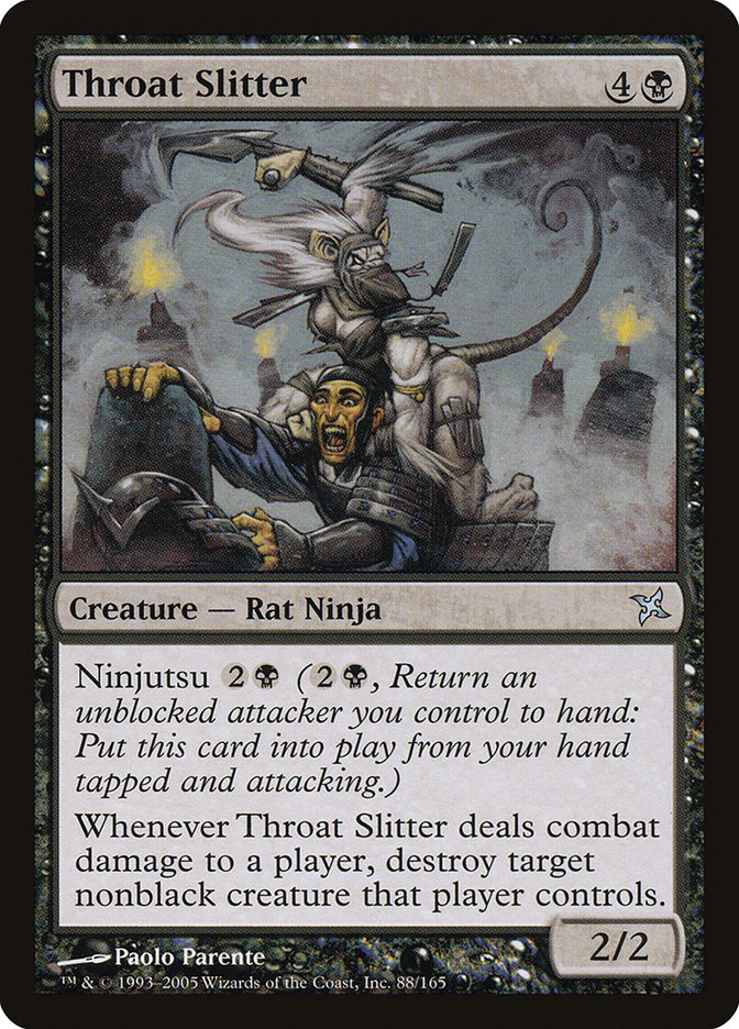 Throat Slitter [Betrayers of Kamigawa] | Card Merchant Takapuna