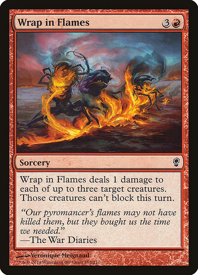 Wrap in Flames [Conspiracy] | Card Merchant Takapuna