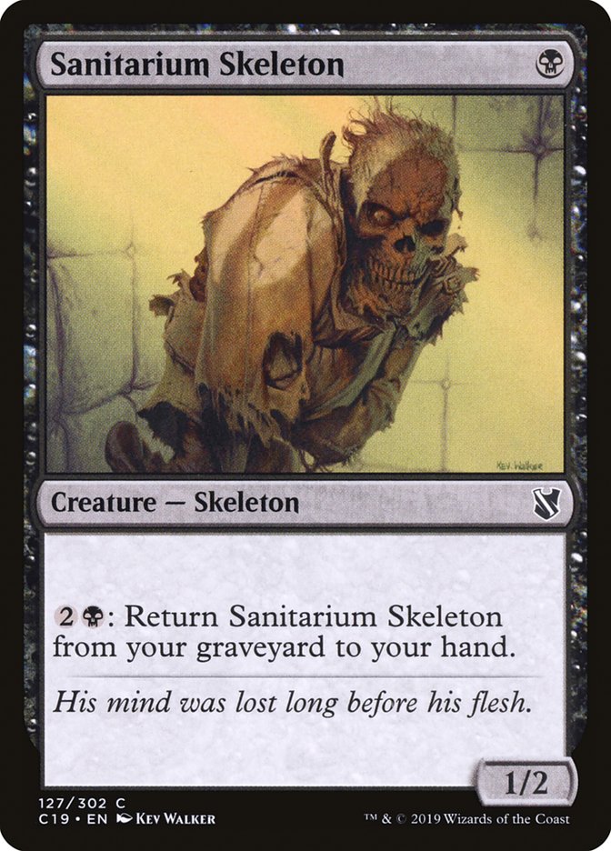 Sanitarium Skeleton [Commander 2019] | Card Merchant Takapuna