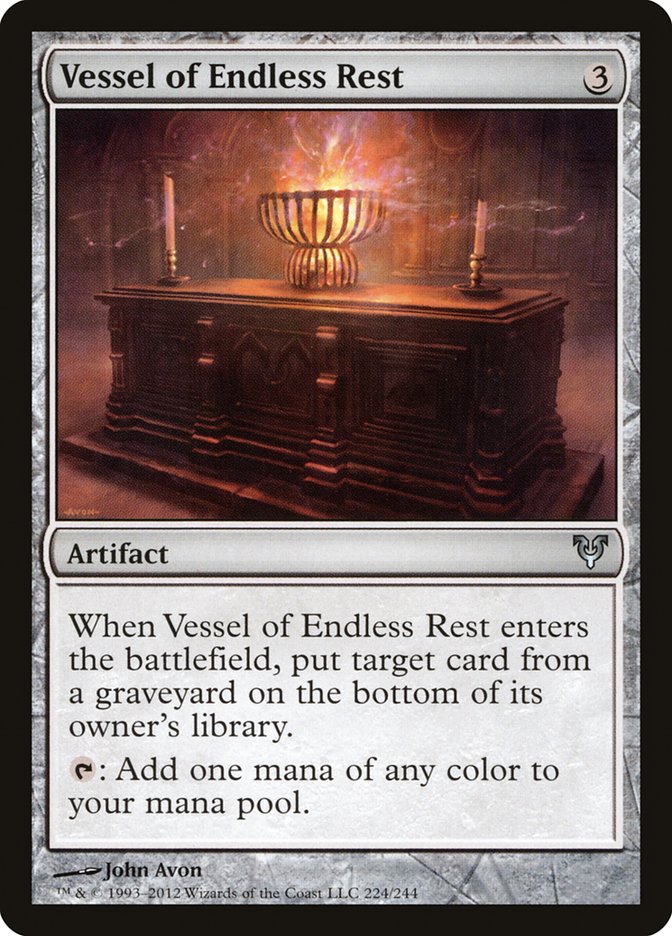 Vessel of Endless Rest [Avacyn Restored] | Card Merchant Takapuna