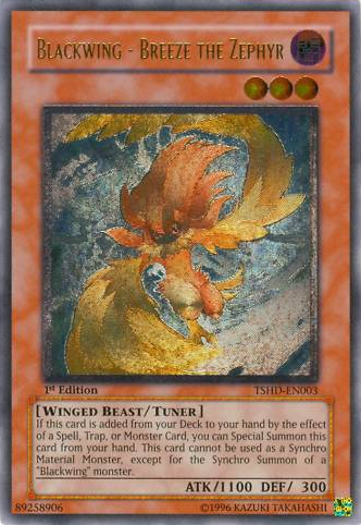 Blackwing - Breeze the Zephyr [TSHD-EN003] Ultimate Rare | Card Merchant Takapuna