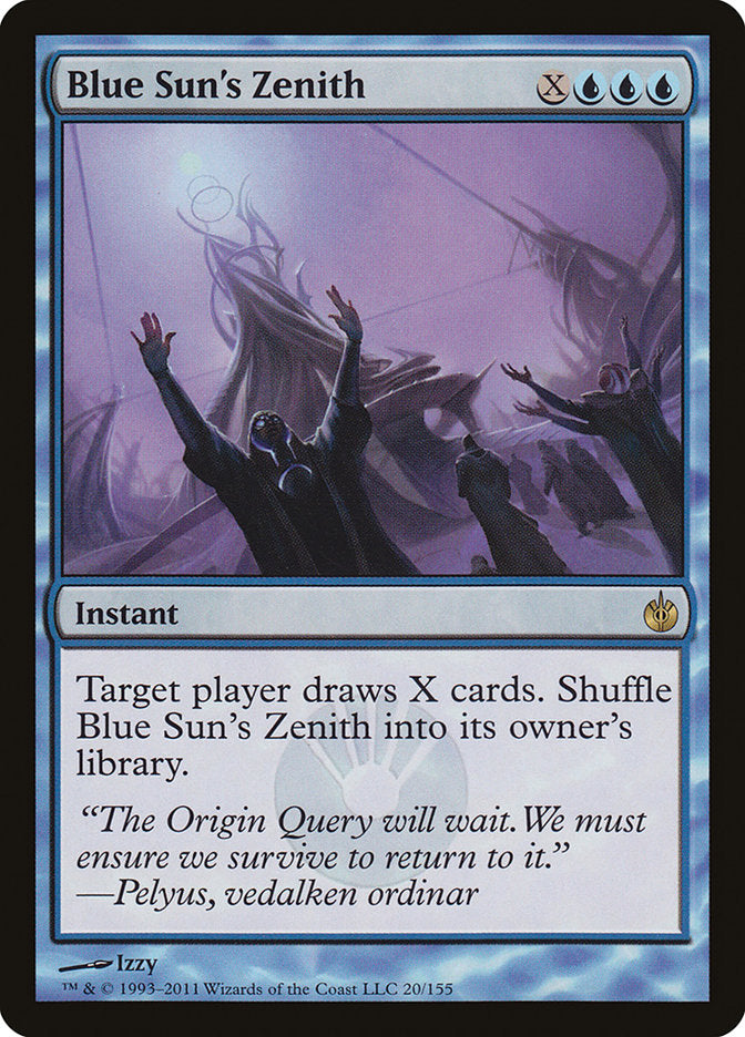 Blue Sun's Zenith [Mirrodin Besieged] | Card Merchant Takapuna