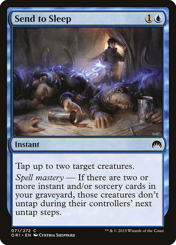 Send to Sleep [Magic Origins] | Card Merchant Takapuna