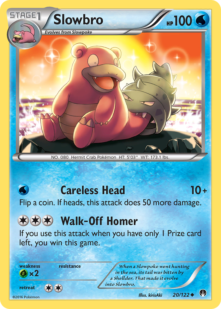 Slowbro (20/122) [XY: BREAKpoint] | Card Merchant Takapuna