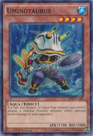 Uminotaurus [BP03-EN101] Shatterfoil Rare | Card Merchant Takapuna