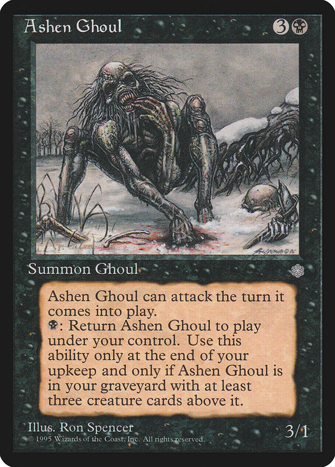 Ashen Ghoul [Ice Age] | Card Merchant Takapuna