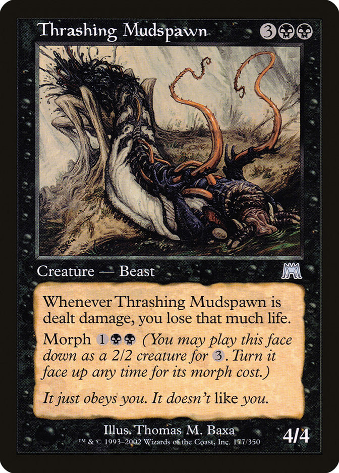 Thrashing Mudspawn [Onslaught] | Card Merchant Takapuna