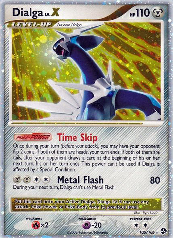 Dialga LV.X (105/106) [Diamond & Pearl: Great Encounters] | Card Merchant Takapuna