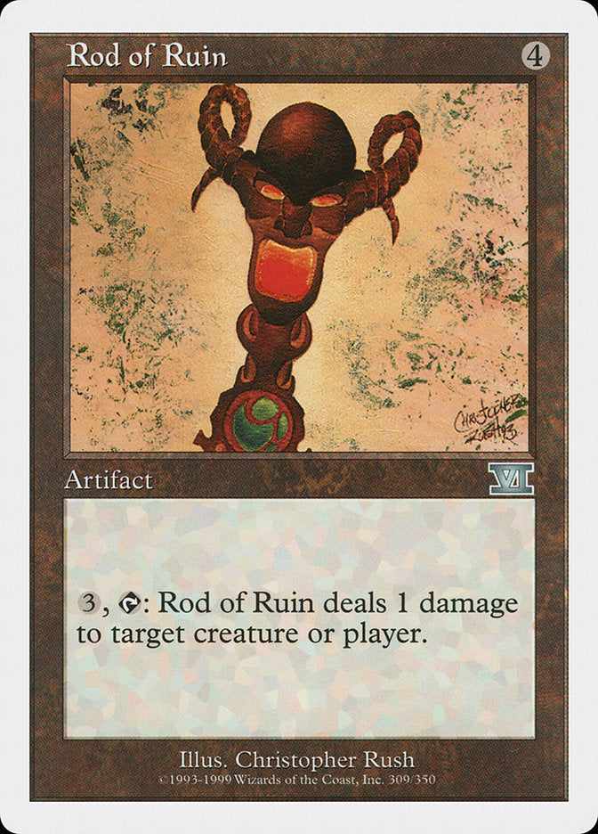 Rod of Ruin [Classic Sixth Edition] | Card Merchant Takapuna