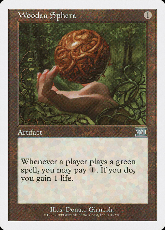 Wooden Sphere [Classic Sixth Edition] | Card Merchant Takapuna