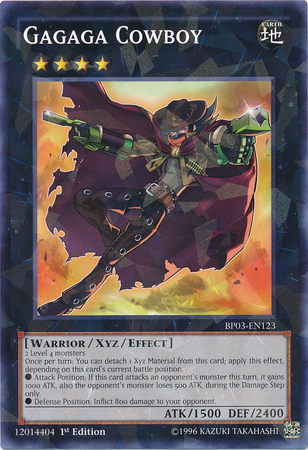 Gagaga Cowboy [BP03-EN123] Shatterfoil Rare | Card Merchant Takapuna