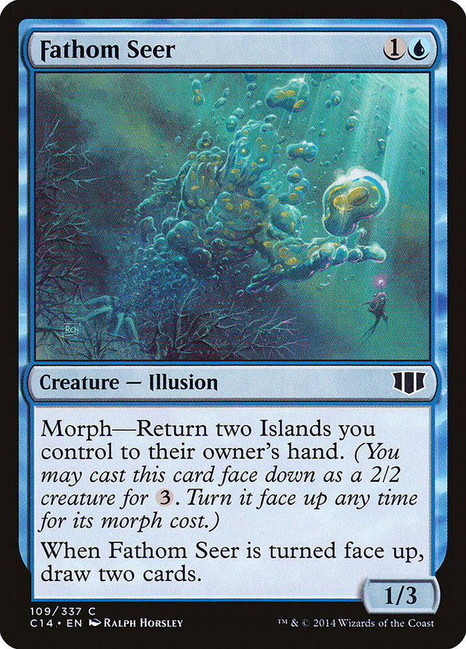 Fathom Seer [Commander 2014] | Card Merchant Takapuna