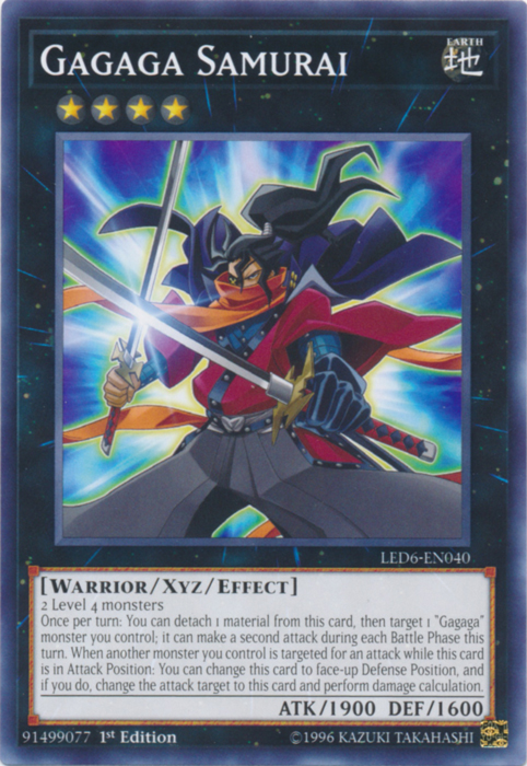 Gagaga Samurai [LED6-EN040] Common | Card Merchant Takapuna