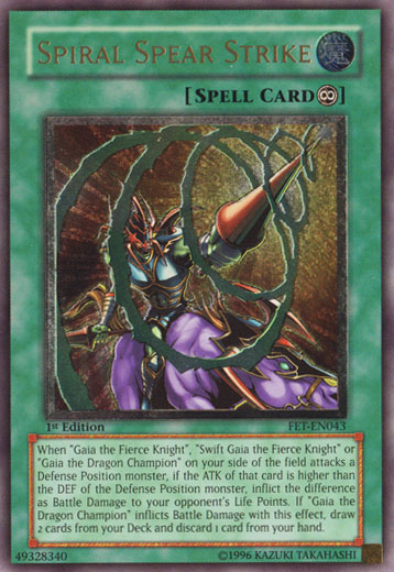 Spiral Spear Strike [FET-EN043] Ultimate Rare | Card Merchant Takapuna