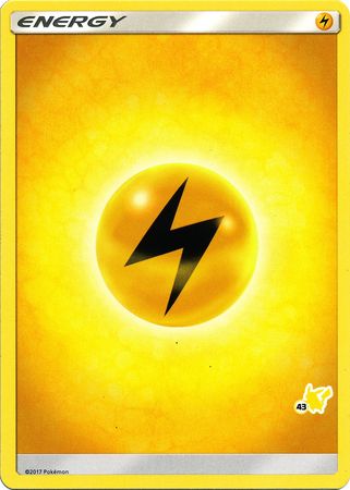 Lightning Energy (Pikachu Stamp #43) [Battle Academy 2020] | Card Merchant Takapuna