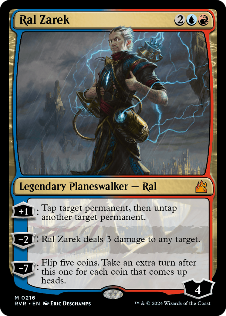 Ral Zarek [Ravnica Remastered] | Card Merchant Takapuna