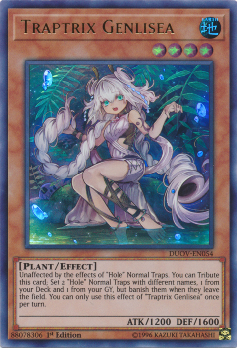 Traptrix Genlisea [DUOV-EN054] Ultra Rare | Card Merchant Takapuna