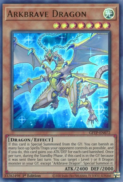 Arkbrave Dragon [GFTP-EN072] Ultra Rare | Card Merchant Takapuna