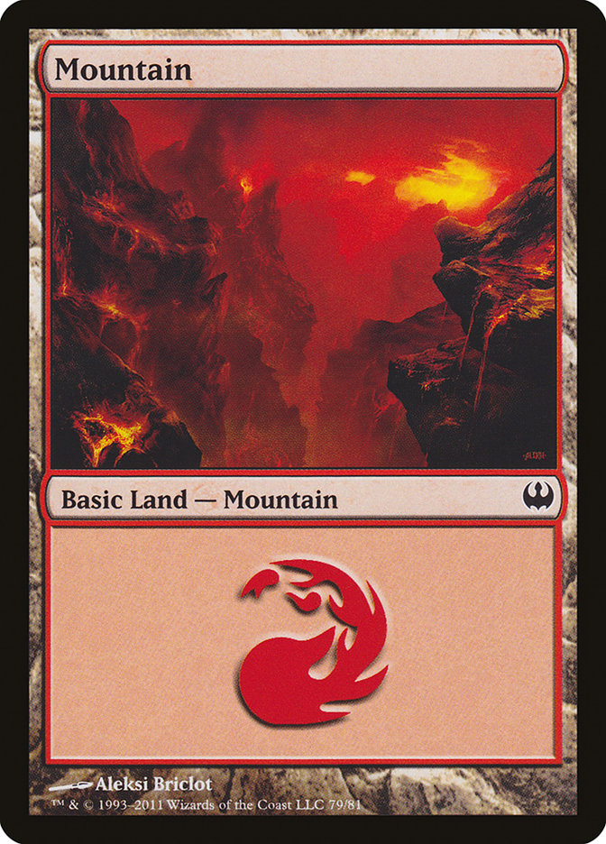 Mountain (79) [Duel Decks: Knights vs. Dragons] | Card Merchant Takapuna