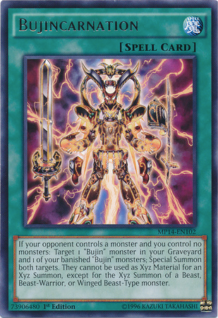 Bujincarnation [MP14-EN102] Rare | Card Merchant Takapuna