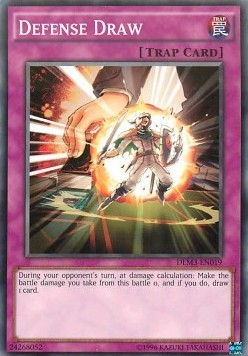 Defense Draw [DEM3-EN019] Common | Card Merchant Takapuna