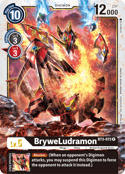 BryweLudramon [BT3-072] [Release Special Booster Ver.1.5] | Card Merchant Takapuna