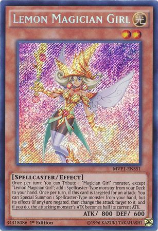 Lemon Magician Girl [MVP1-ENS51] Secret Rare | Card Merchant Takapuna