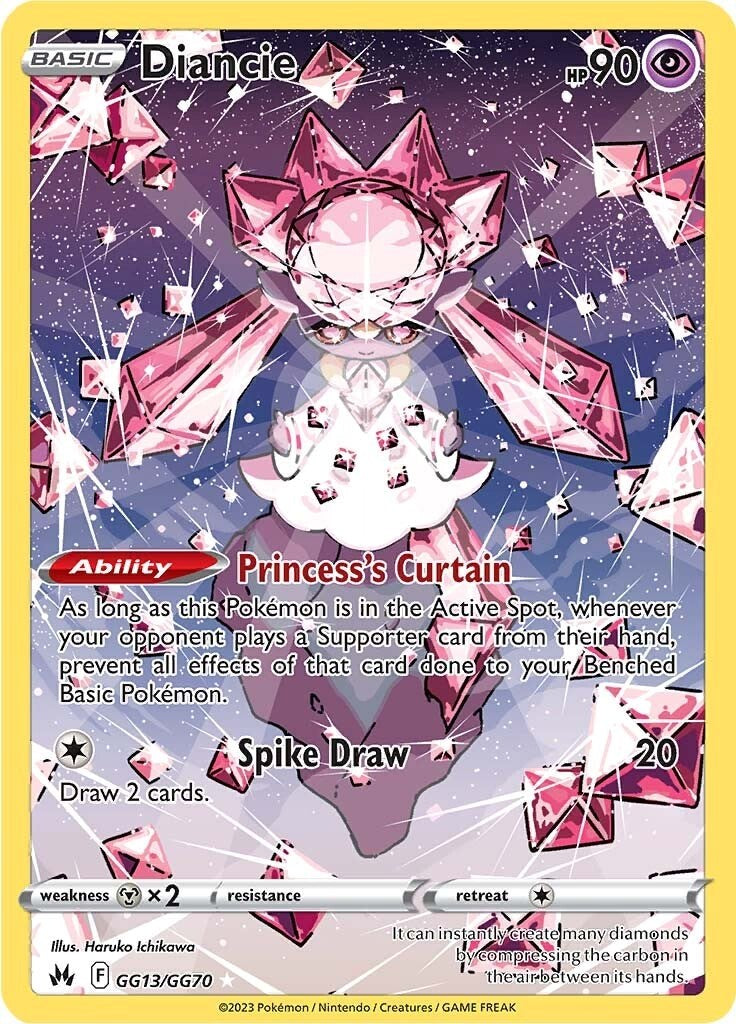 Diancie (GG13/GG70) [Sword & Shield: Crown Zenith] | Card Merchant Takapuna