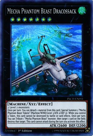 Mecha Phantom Beast Dracossack [INCH-EN051] Super Rare | Card Merchant Takapuna