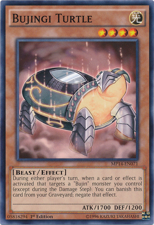 Bujingi Turtle [MP14-EN071] Common | Card Merchant Takapuna