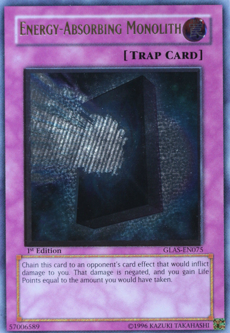 Energy-Absorbing Monolith [GLAS-EN075] Ultimate Rare | Card Merchant Takapuna