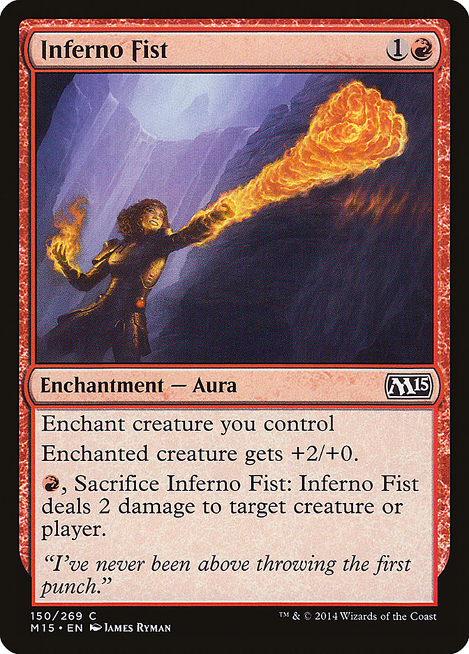 Inferno Fist [Magic 2015] | Card Merchant Takapuna