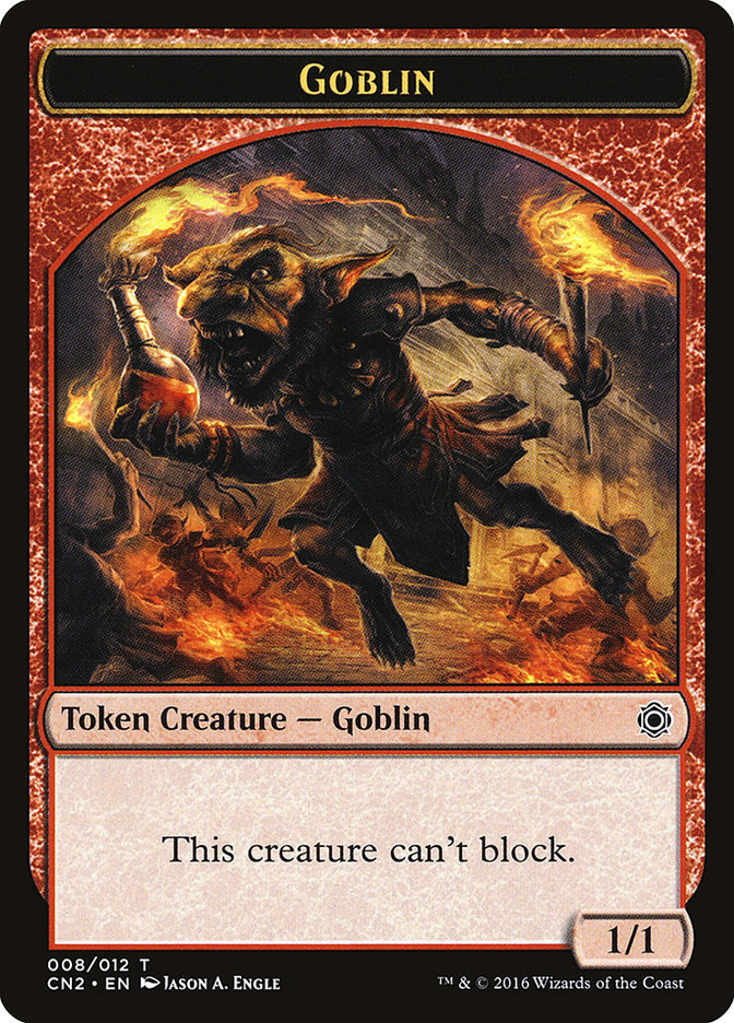 Goblin Token [Conspiracy: Take the Crown Tokens] | Card Merchant Takapuna