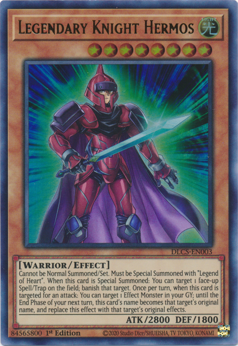 Legendary Knight Hermos [DLCS-EN003] Ultra Rare | Card Merchant Takapuna