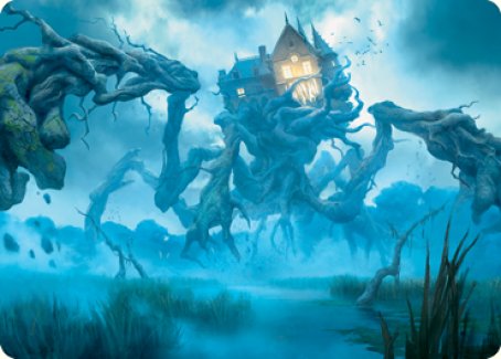 Creeping Inn Art Card [Innistrad: Midnight Hunt Art Series] | Card Merchant Takapuna