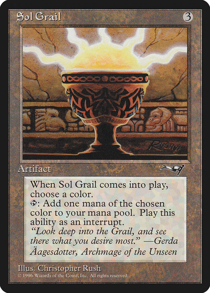 Sol Grail [Alliances] | Card Merchant Takapuna