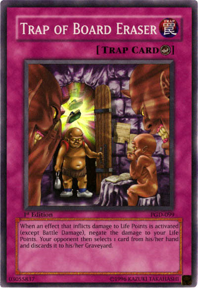 Trap of Board Eraser [PGD-099] Super Rare | Card Merchant Takapuna