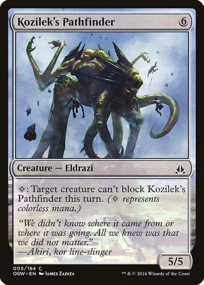 Kozilek's Pathfinder [Oath of the Gatewatch] | Card Merchant Takapuna