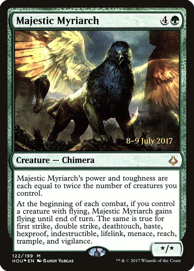 Majestic Myriarch [Hour of Devastation Prerelease Promos] | Card Merchant Takapuna