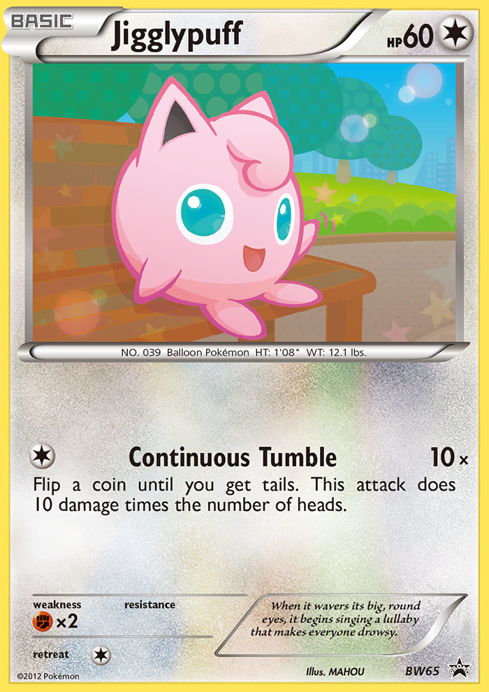 Jigglypuff (BW65) [Black & White: Black Star Promos] | Card Merchant Takapuna