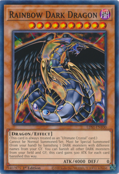 Rainbow Dark Dragon [LDS1-EN100] Common | Card Merchant Takapuna