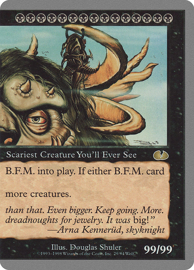 B.F.M. (Big Furry Monster) (29/94) [Unglued] | Card Merchant Takapuna