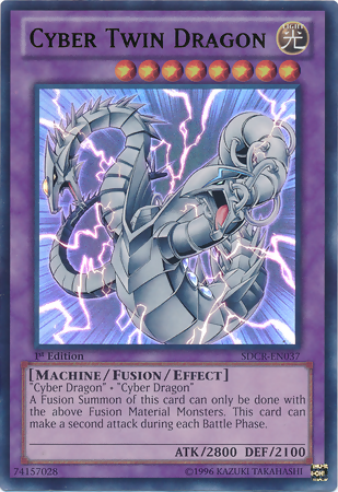 Cyber Twin Dragon [SDCR-EN037] Ultra Rare | Card Merchant Takapuna